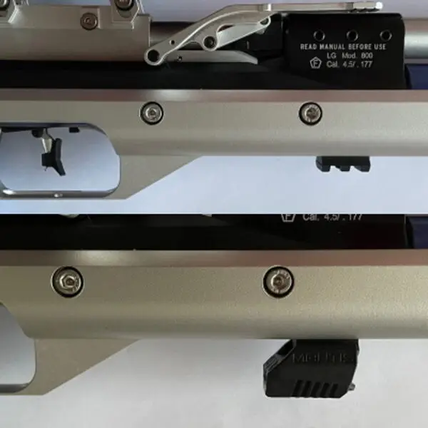 Adattatore per carabina ad aria compressa