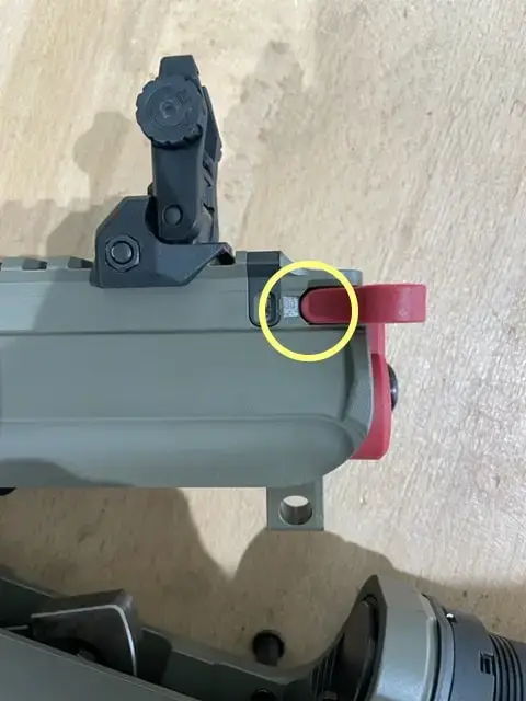 Haenel CR223 mit nicht passendem Mantis Blackbeard/X BCG