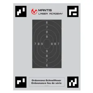 Ordonnanz-Schnellfeuer Zielscheibe