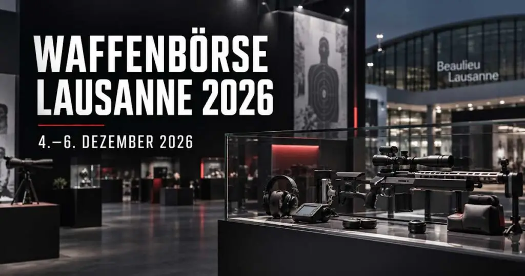 schiesstrainer.ch an der Internationalen Waffenbörse Lausanne 2026