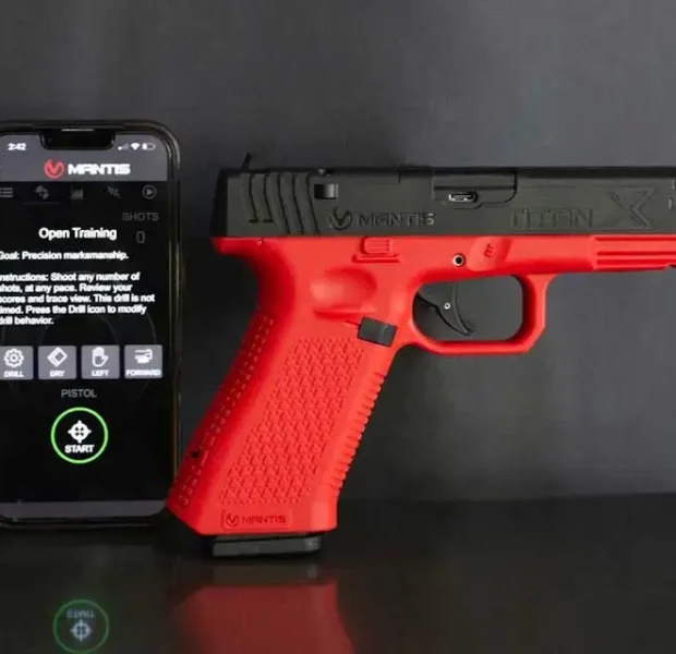 Discover Mantis Titan X and other laser training pistols for Glock and SIG.