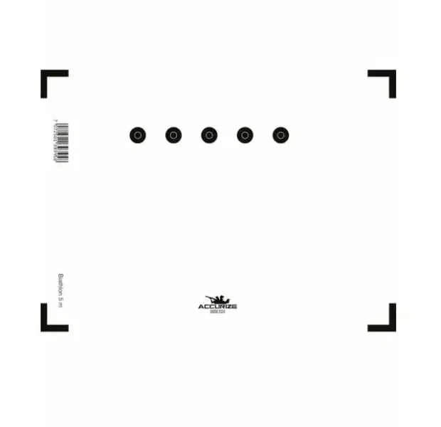 Cible de biathlon Accurize 5m