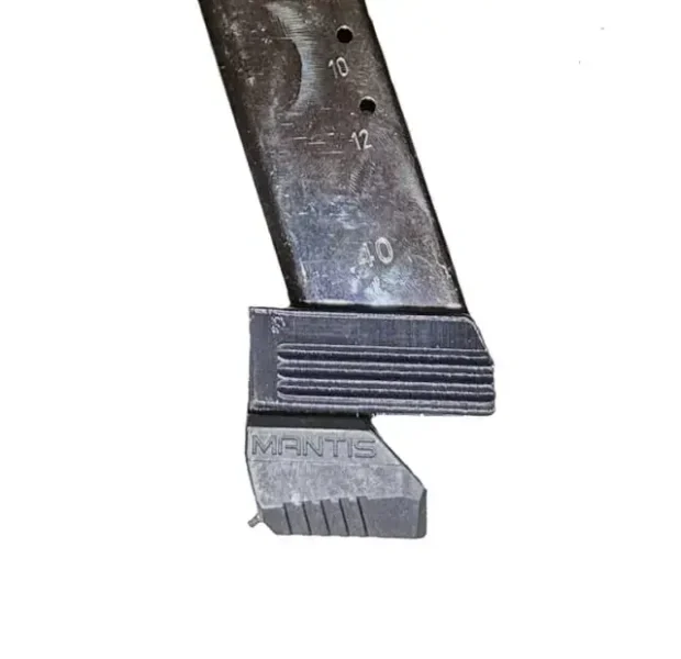 MagRail CZ Shadow 2 magazine base with Picatinny rail for Mantis X Sensor on CZ Shadow 2
